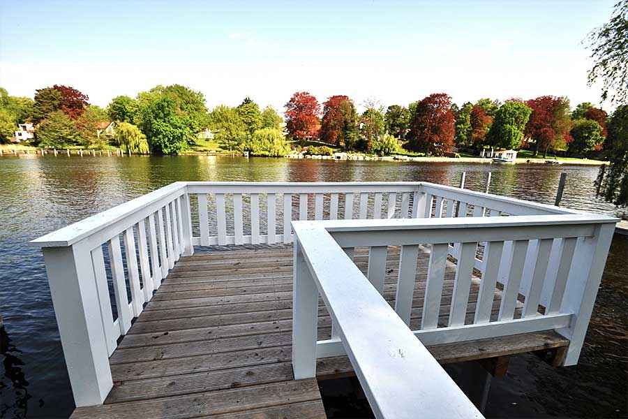 Traditionelle Steganlage Wannsee