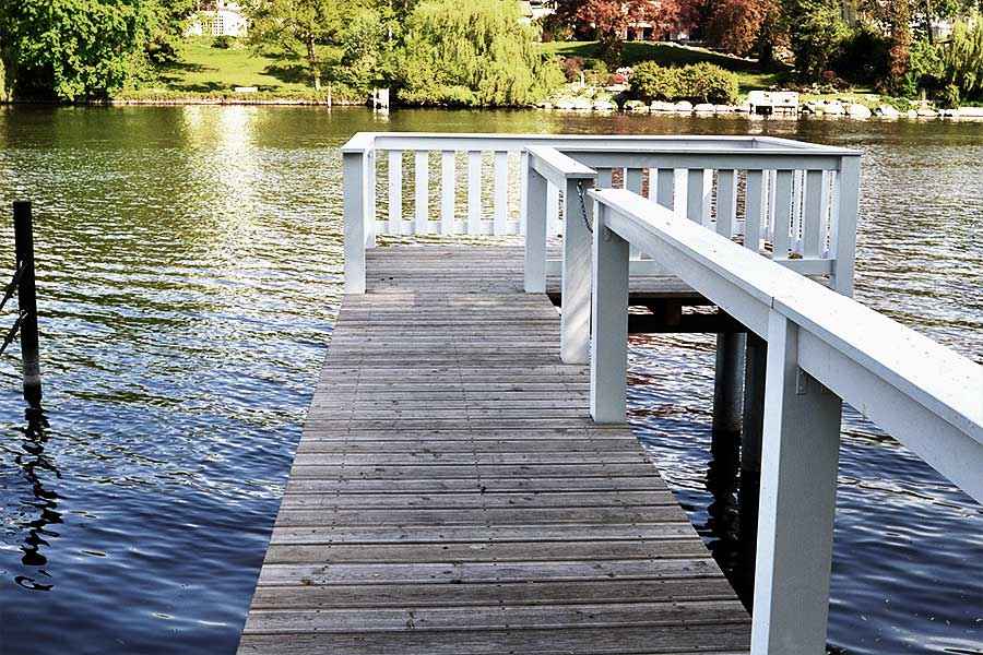 Traditionelle Steganlage Wannsee