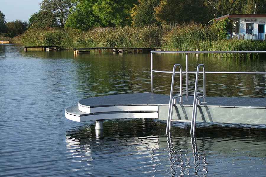 Kombinierte Steganlage Löcknitz