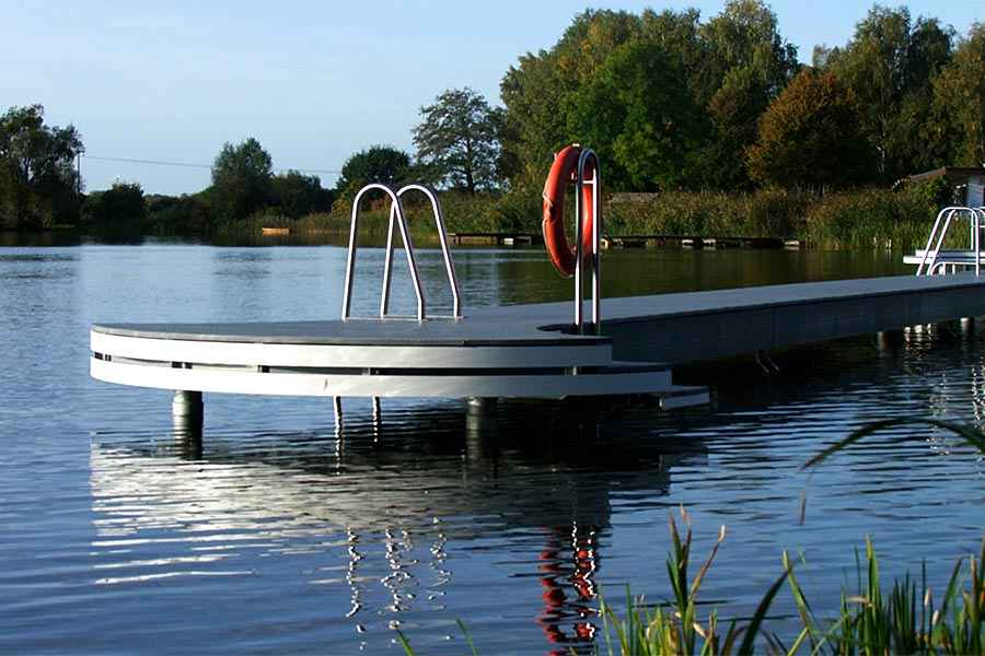 Kombinierte Steganlage Löcknitz