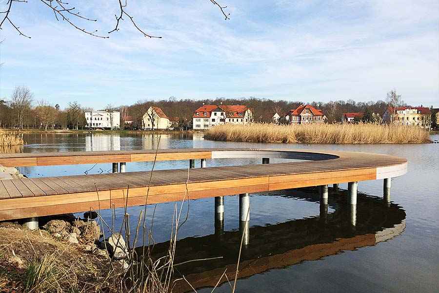 Feste Steganlage Borna in Sachsen