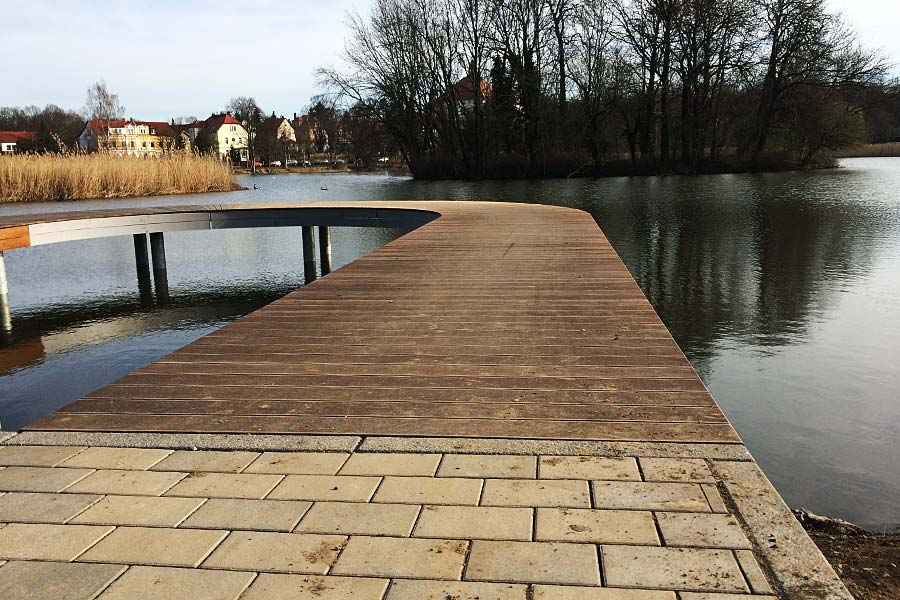 Feste Steganlage Borna in Sachsen