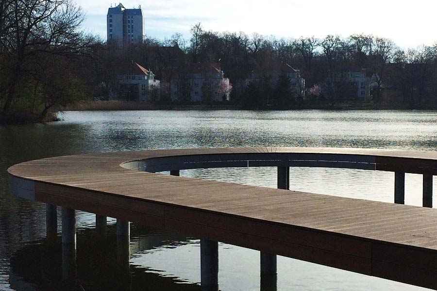 Feste Steganlage Borna in Sachsen