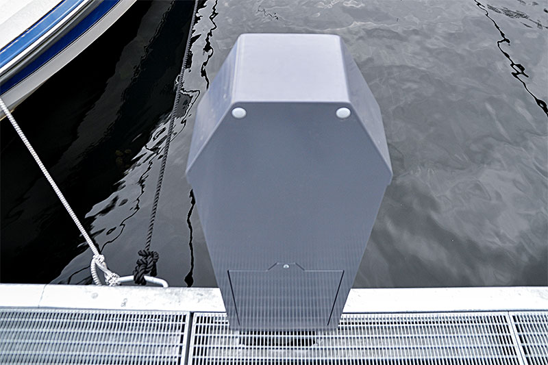 Versorgungssäulen von ORKA-Steganlagen GmbH Stegzubehör von ORKA